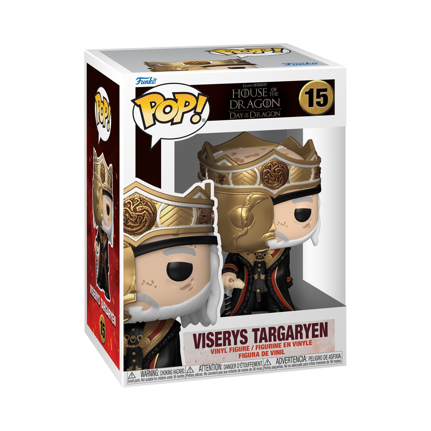Funko Pop!: House Of The Dragon – Viserys Targaryen With Cane – Pop Locker
